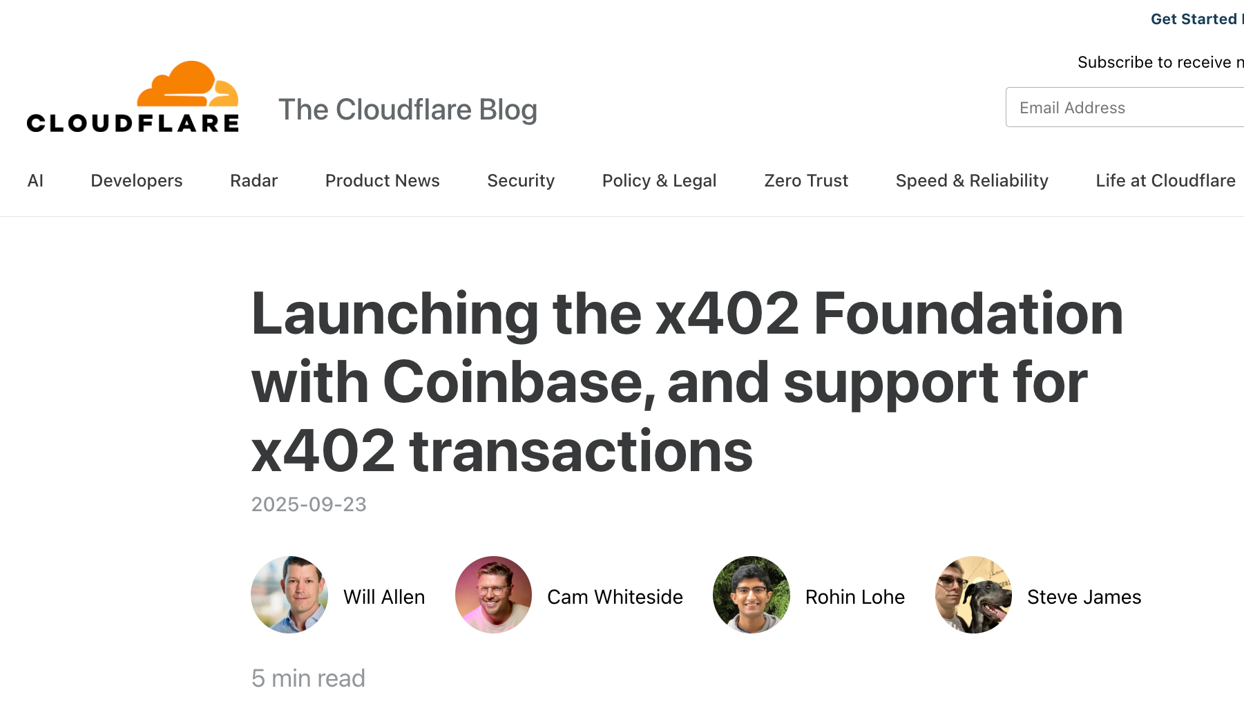 x402: From Information Exchange to Value Exchange